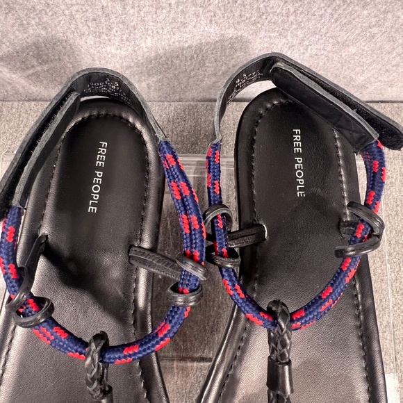 Free People Island Hopping Thong Sandal Sz 9.5 Boho Vacation Indie Hippie Whimsy - Picture 5 of 10